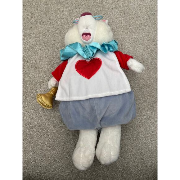 Disney Store Alice in Wonderland White Rabbit Plush - Picture 2 of 7